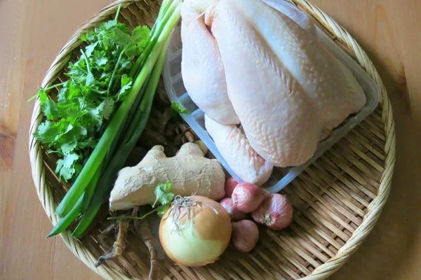 Chicken Pho Ingredients