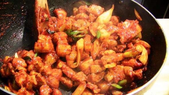 Spicy Stir Fried Pork