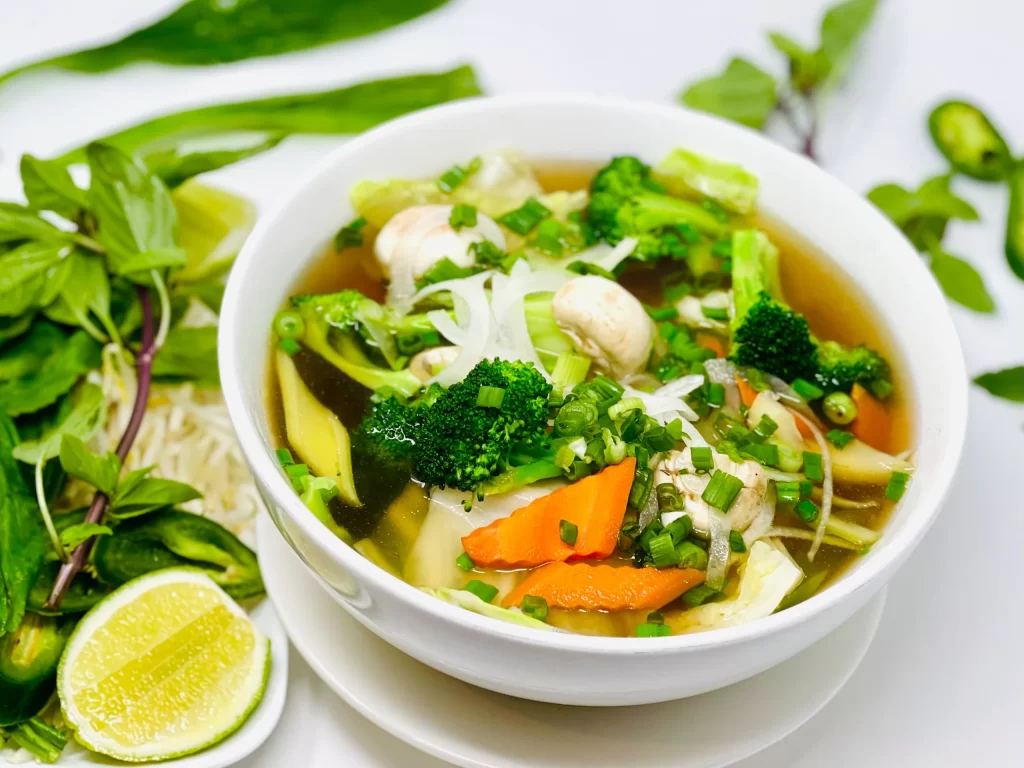 Vegetables pho