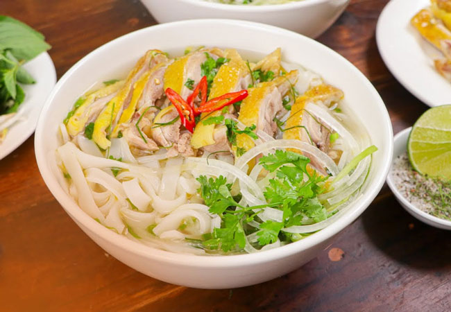 Vietnamese chicken pho