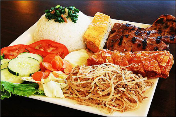 Grilled Pork Chop Rice Plate